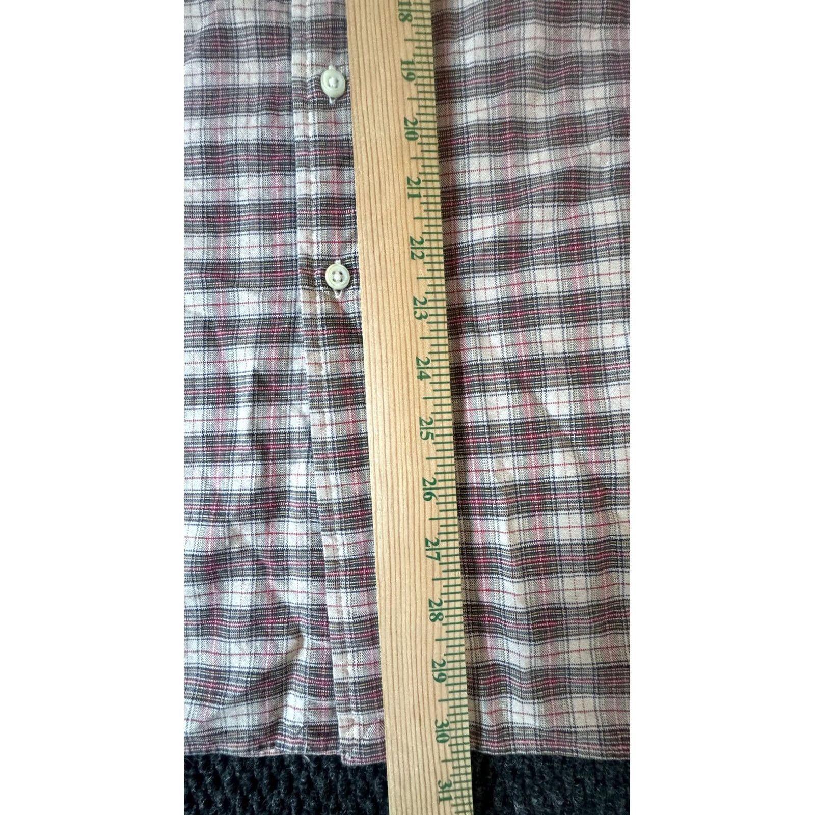 Ralph Lauren Ralph Lauren Long Sleeve Button-Up Men's XL Plaid Shirt 100% Cotton Classic Fit Size US XL / EU 56 / 4 - 5 Thumbnail