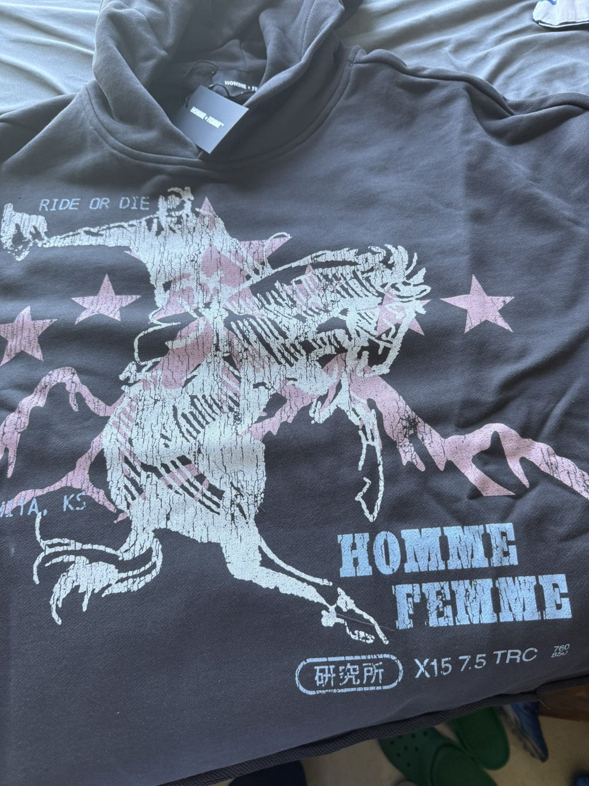 Homme + Femme La Ride or Die hoodie Size US XL / EU 56 / 4 - 2 Thumbnail