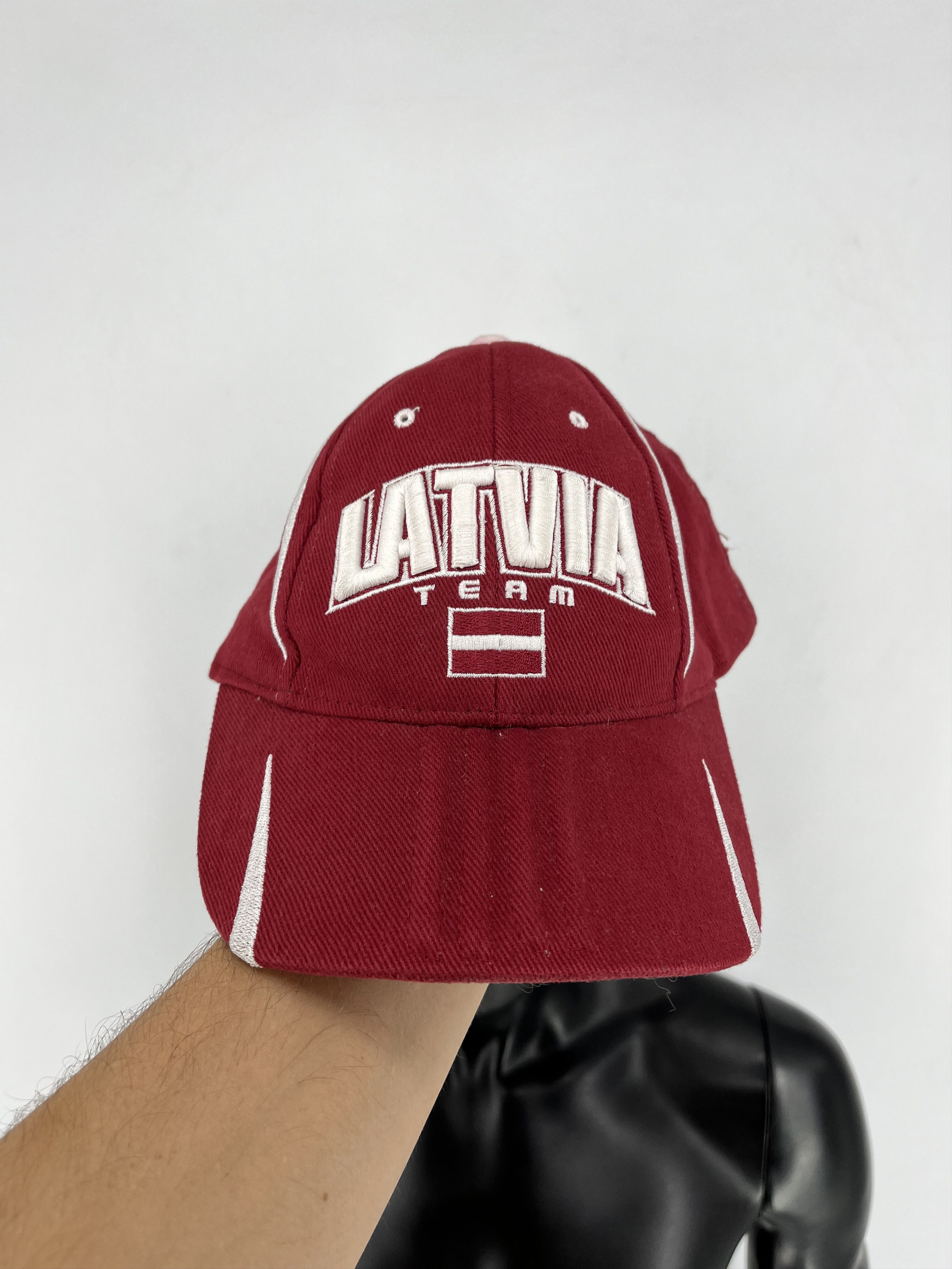 NHL Vintage Cap 2006 IIHF World Championship Hockey Latvia Size ONE SIZE - 2 Thumbnail