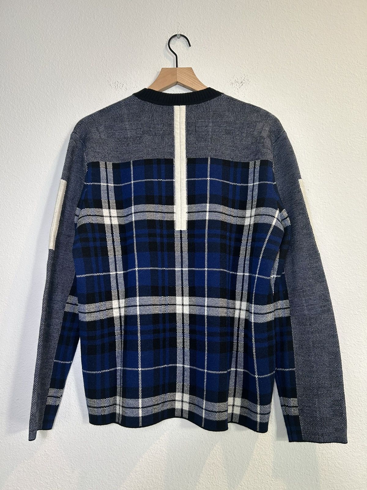 Craig Green Plaid Cross Stitch Sweater Size US XS / EU 42 / 0 - 3 Thumbnail