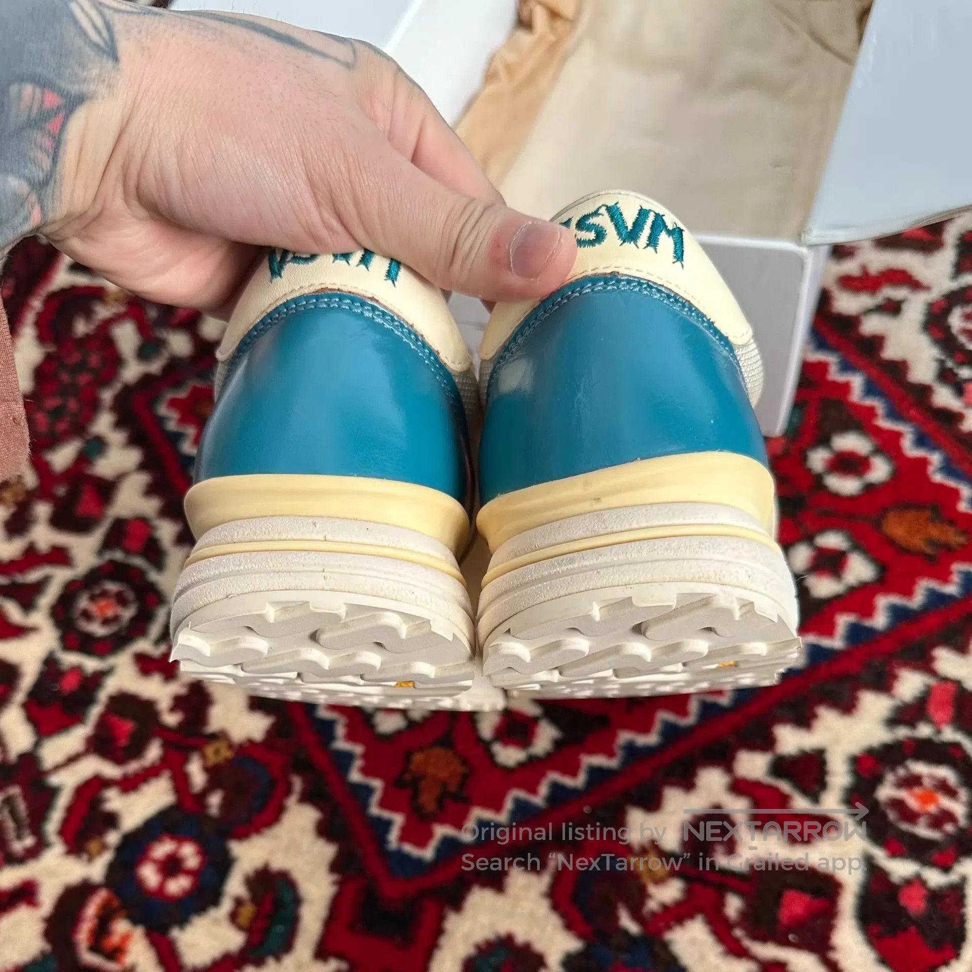 Visvim Multi Color Low Top Sneakers Size 8.5. Size US 8.5 / EU 41-42 - 7 Thumbnail