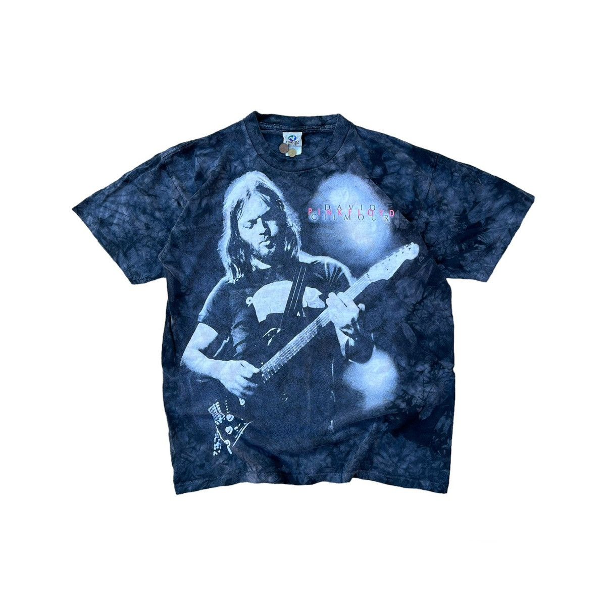 Vintage 90s pink floyd david gilmour t-shirt