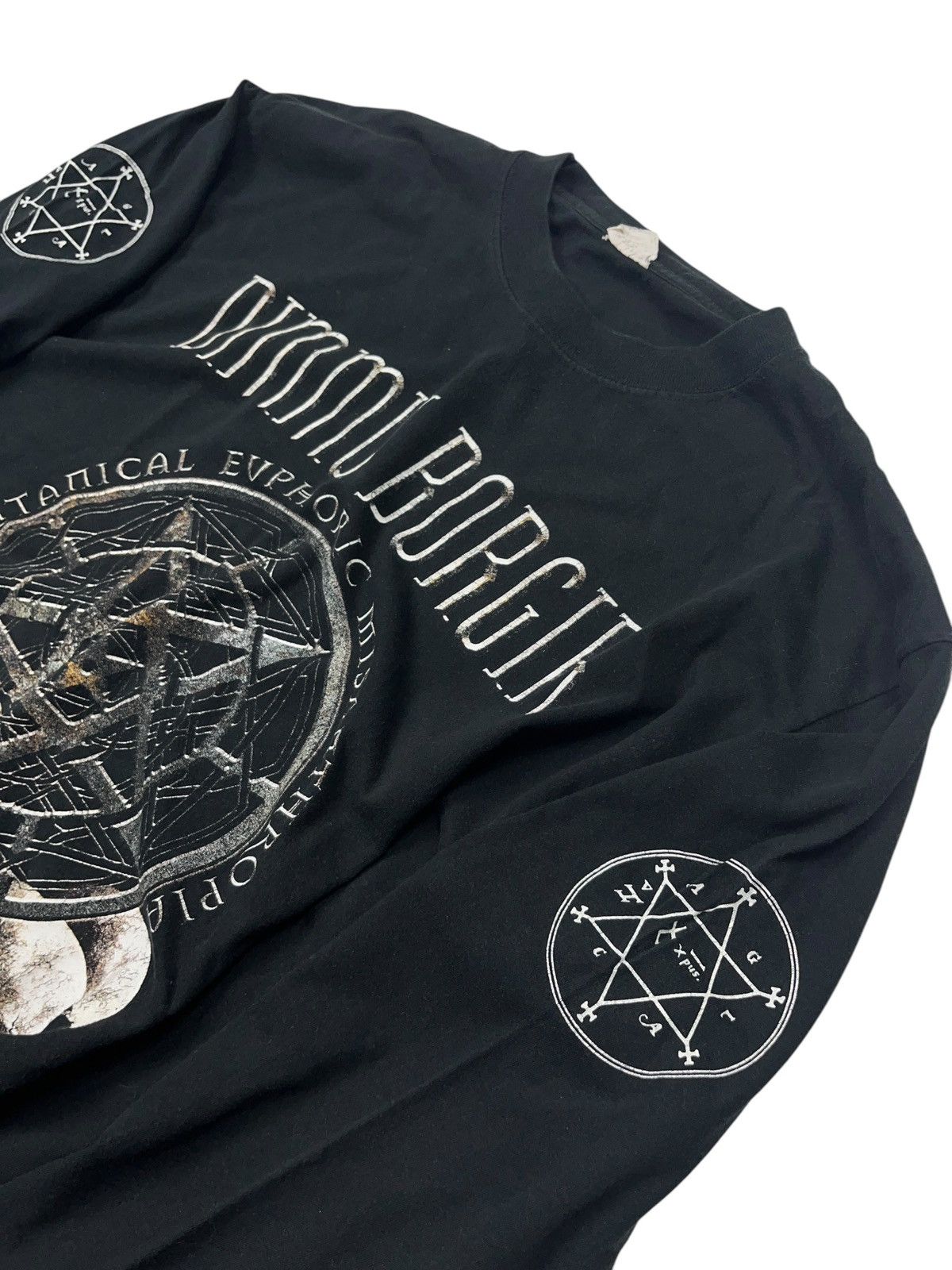Band Tees × Vintage Vintage 00s Dimmu Borgir Puritanical Euphoric Misanthropia Size US L / EU 52-54 / 3 - 6 Thumbnail