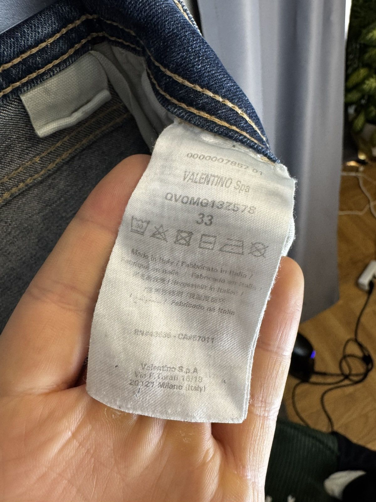 Valentino VALENTINO X LEVIS Denim Pants designer rare hype streetwear Size US 33 - 6 Thumbnail