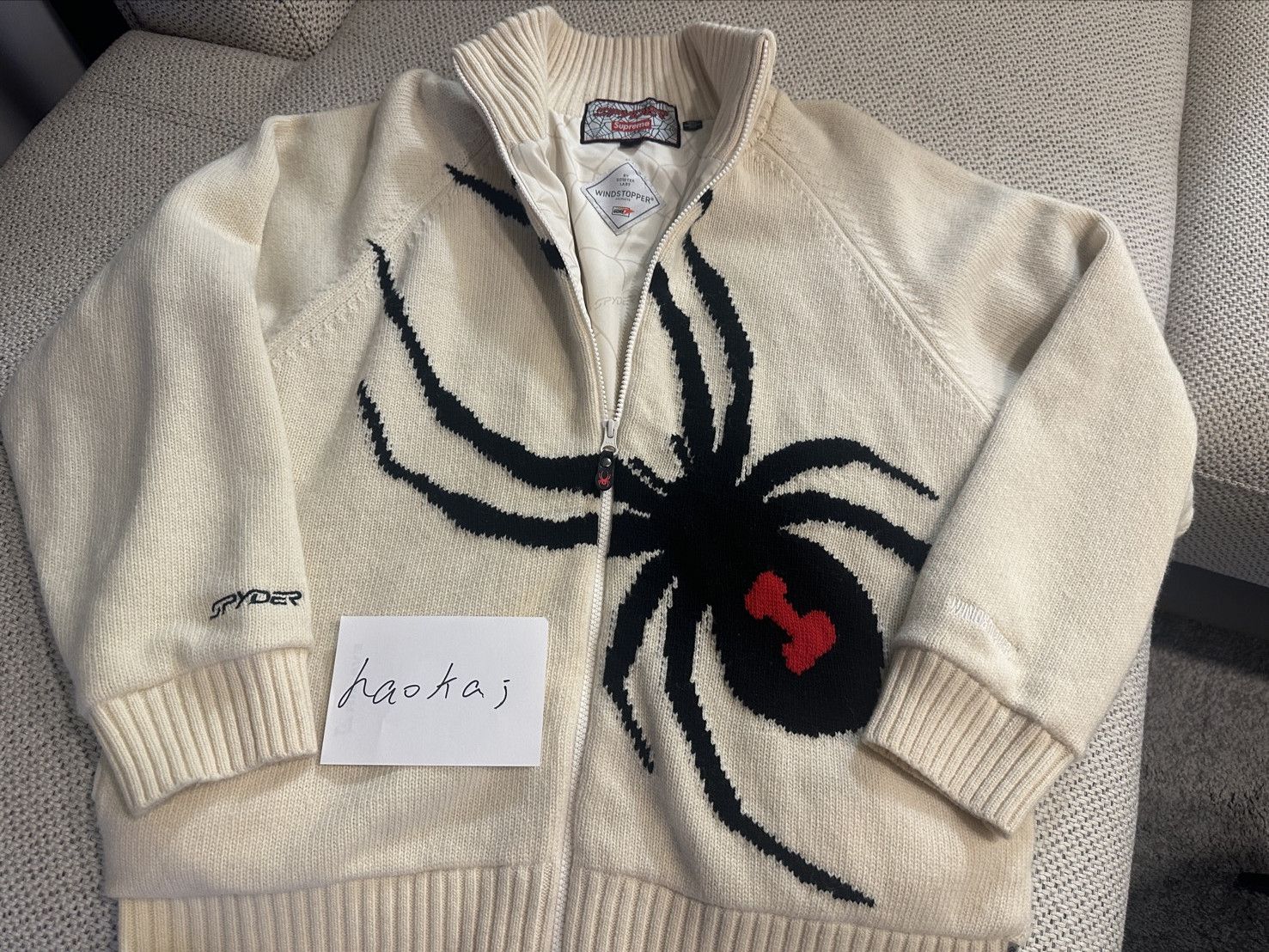 Supreme Supreme Spyder WINDSTOPPER Zip Up Sweater Size US M / EU 48-50 / 2 - 1 Thumbnail
