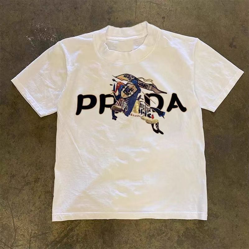 Vintage Street-style Casual Printed Short-Sleeve T-Shirt Size US M / EU 48-50 / 2 - 1 Thumbnail