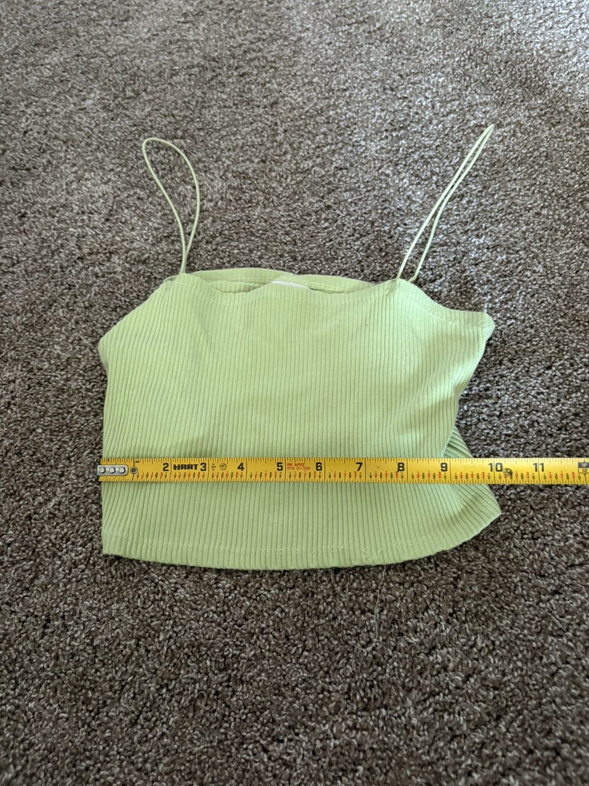 H&M (H&M) Green Tank Top: Size Medium Size M / US 6-8 / IT 42-44 - 4 Thumbnail