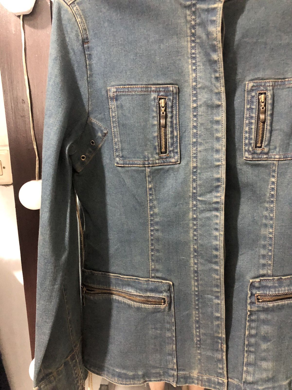 Japanese Brand VTG x DENIM JACKET x FONTANA GRANDE Size US S / EU 44-46 / 1 - 6 Thumbnail