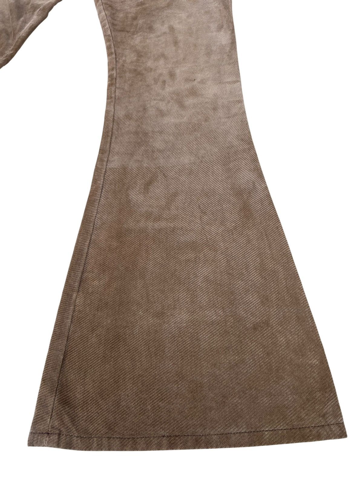 Obelisk Vintage Obelisk Corduroy Leather Super Flare Stains Jeans Size US 32 / EU 48 - 9 Thumbnail