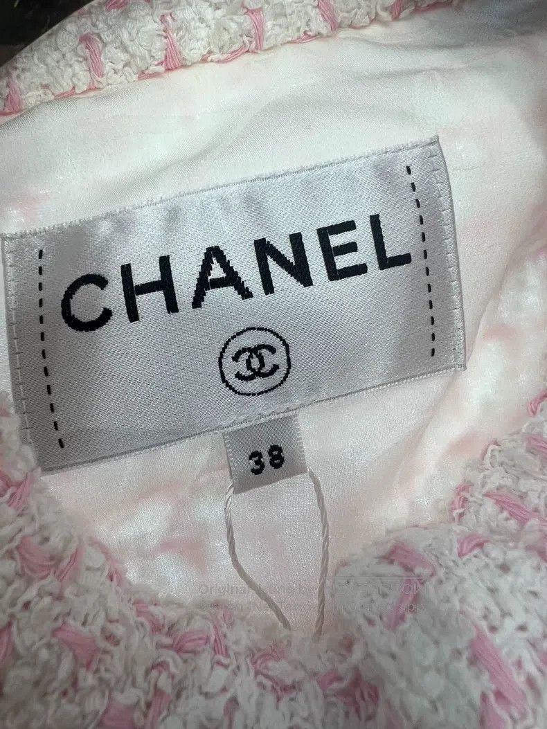 Chanel Chanel Pink tweed coat Size XS / US 0-2 / IT 36-38 - 3 Thumbnail