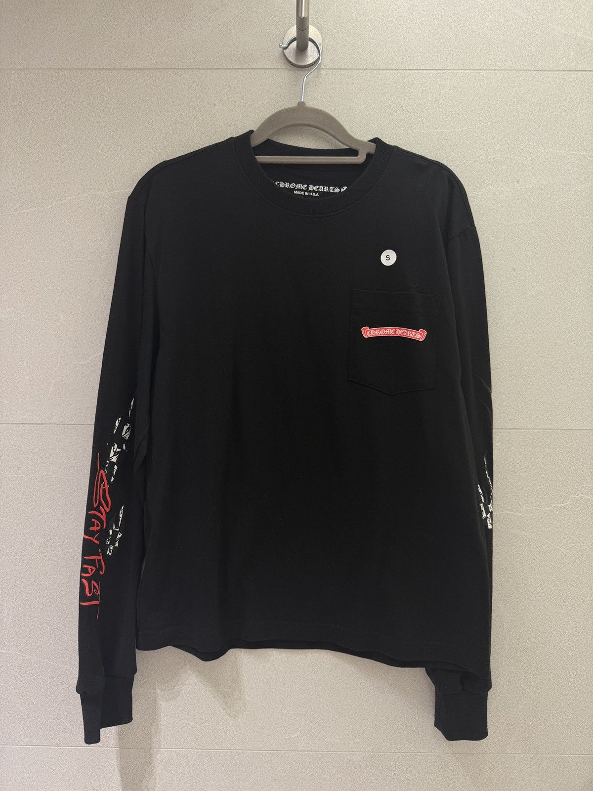 Chrome Hearts × Matty Boy Chrome Hearts Stay Fast Long sleeve S Size US S / EU 44-46 / 1 - 1 Thumbnail