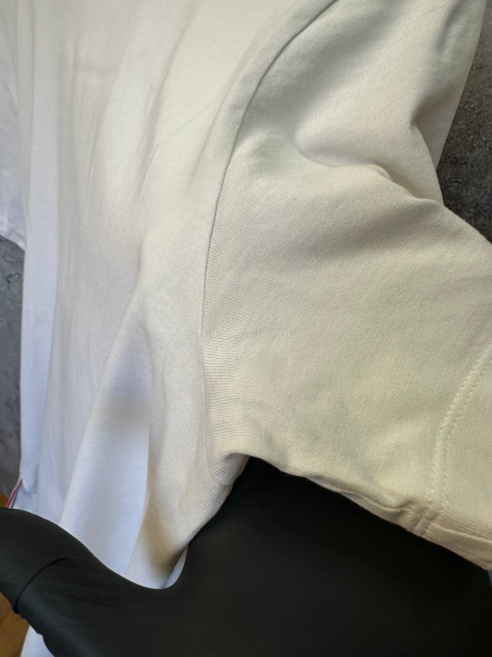 Thom Browne Thom Browne Crew Neck T-Shirt White Tee Shor Sleeve Size US M / EU 48-50 / 2 - 11 Thumbnail