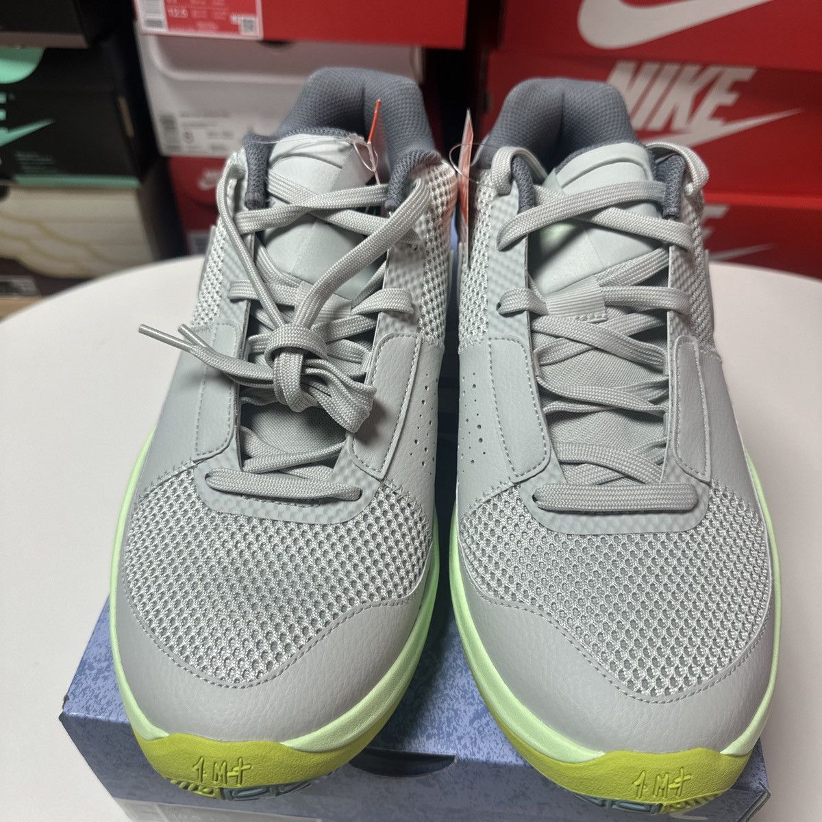 NBA × Nike New Nike Ja 1 MORANT Light Silver Mens Size 10.5 Basketball Size US 10.5 / EU 43-44 - 6 Thumbnail