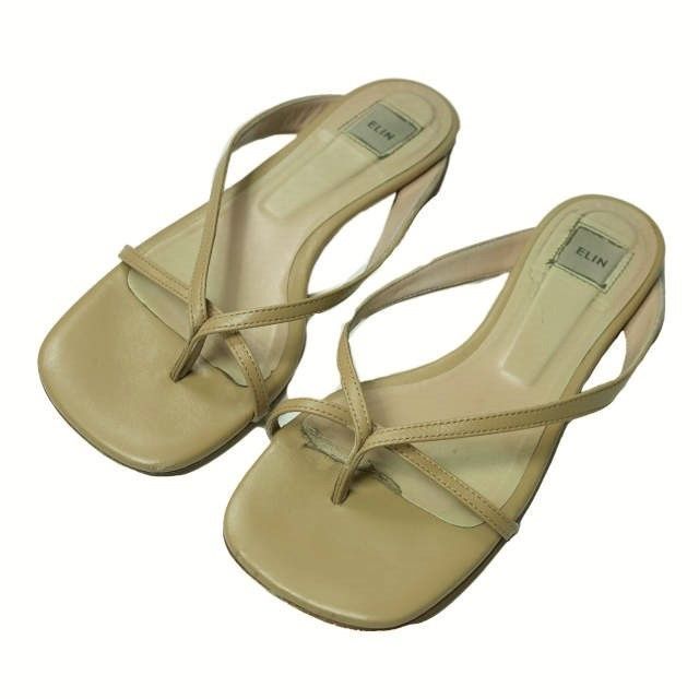 Other ELIN Square Tongue Sandal Leather Sandals Leather Shoes DUTY FREE for USA