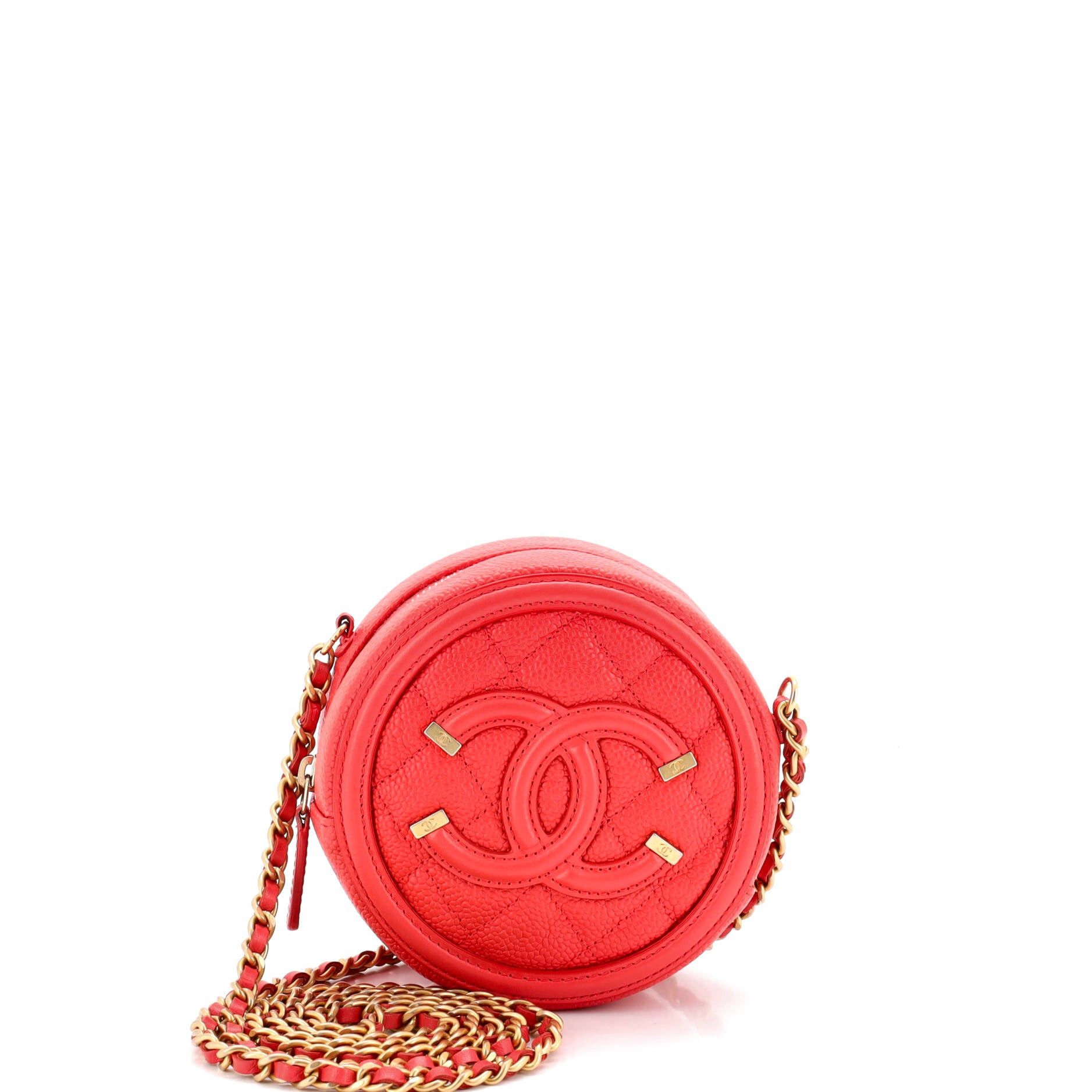Chanel Filigree Round Clutch with Chain Size ONE SIZE - 1 Thumbnail