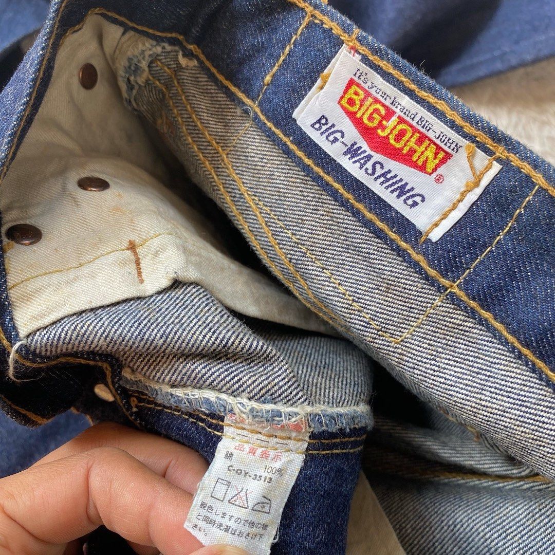 If Six Was Nine × Japanese Brand × Le Grande Bleu (L.G.B.) 2000s big jhon flare bootcut black wash denim Size US 29 - 2 Thumbnail