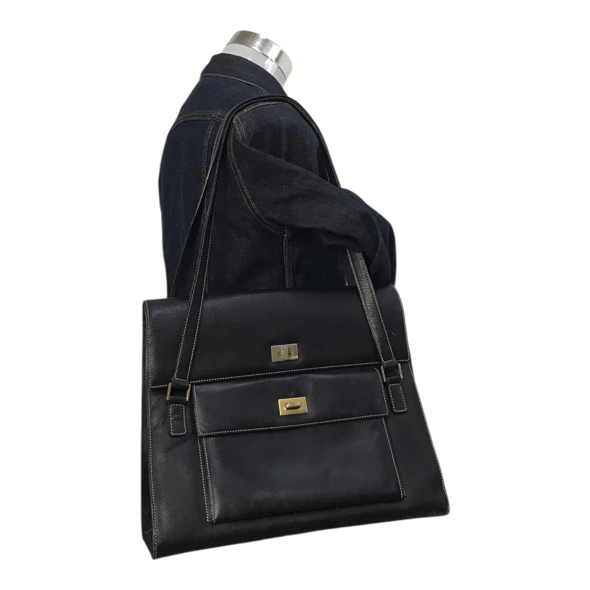 Bally Bally Birkin Double Pocket Hand/Shoulder Bag Size ONE SIZE - 1 Thumbnail