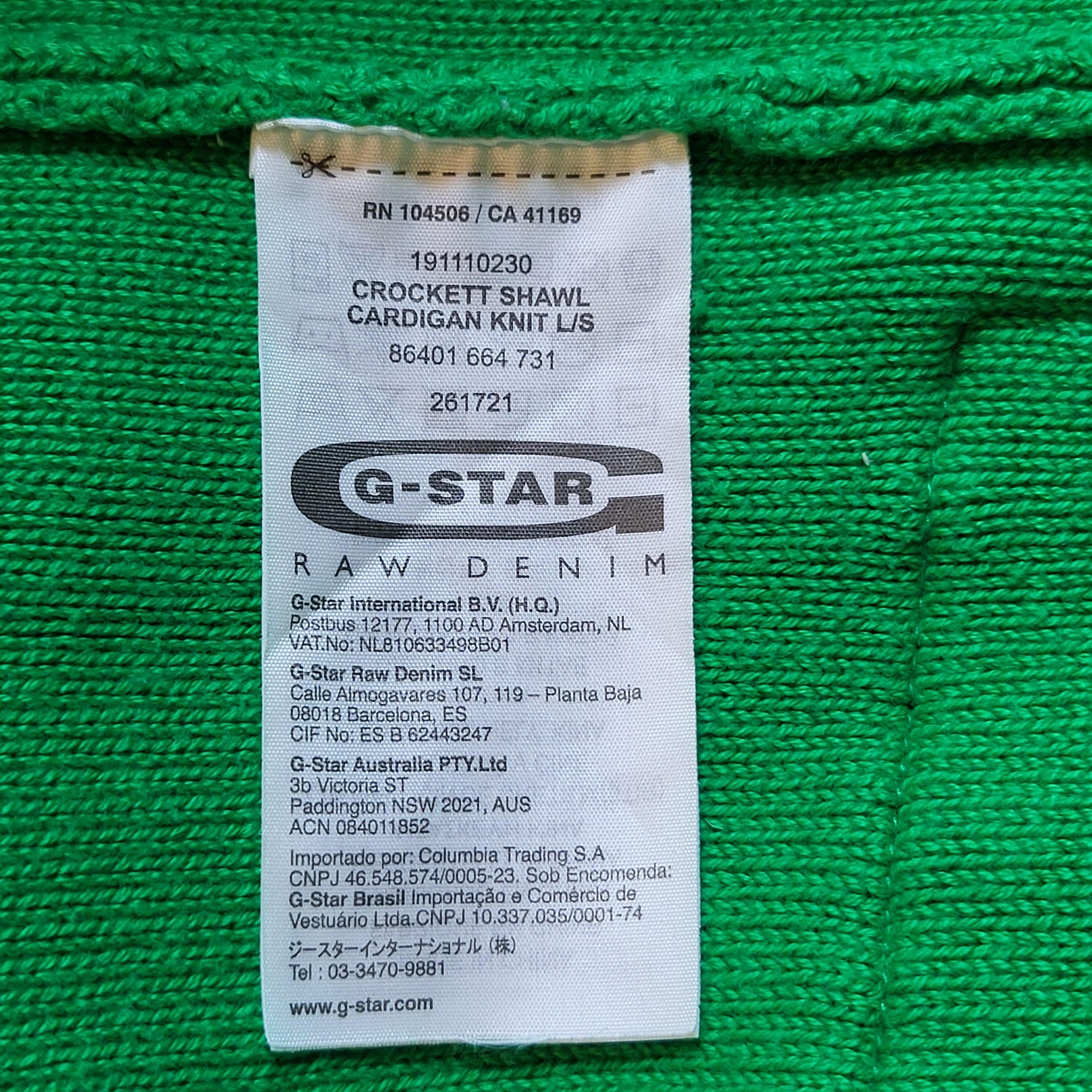 G-Star G-star Raw Cardigan size L Size US L / EU 52-54 / 3 - 8 Thumbnail