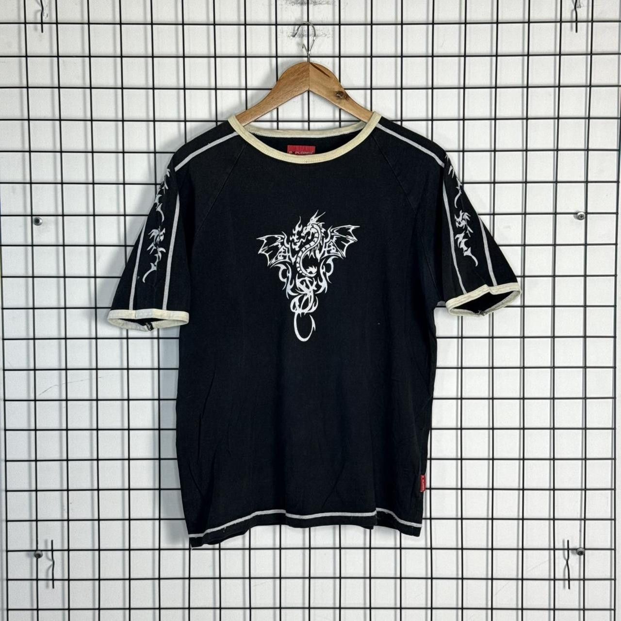 Vintage Vintage y2k Opium Tribal T shirt Tee White Printed Size US M / EU 48-50 / 2 - 1 Thumbnail