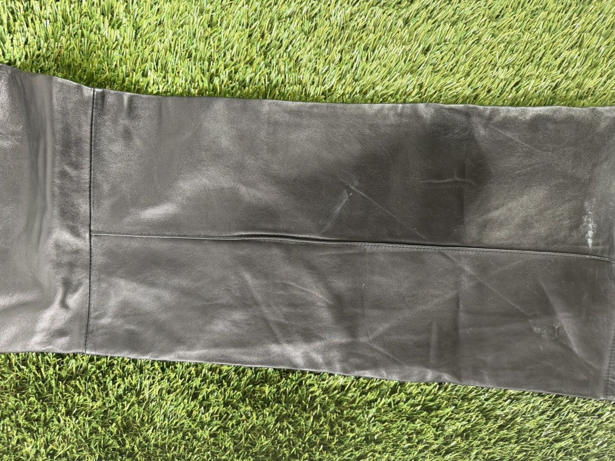C2H4 C2H4 Black Lambskin Leather Pants Size US 38 / EU 54 - 9 Thumbnail
