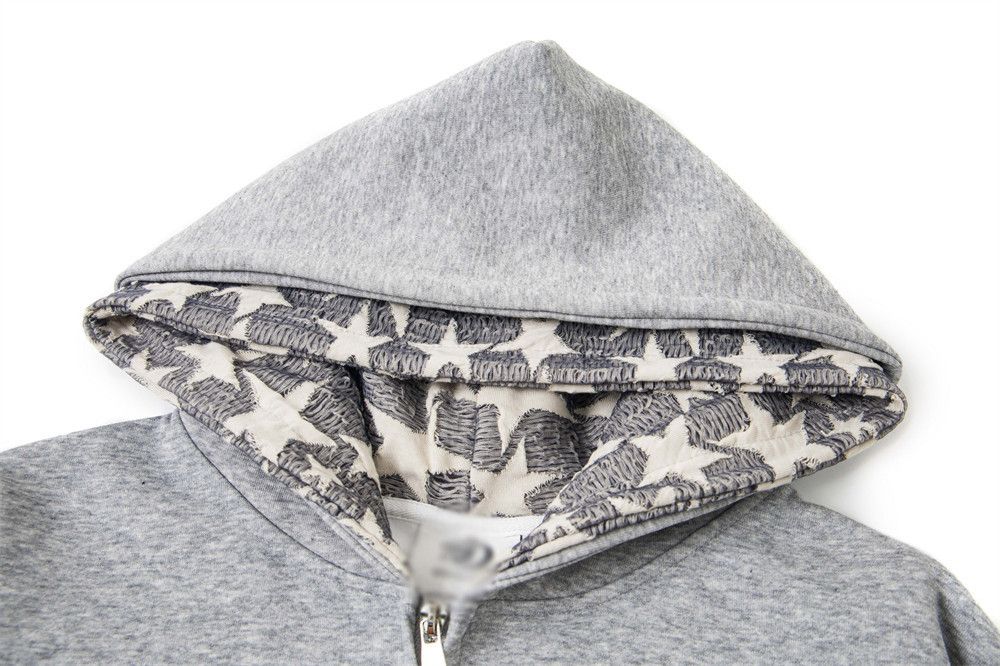 Vintage Men's casual retro loose stitching cross hoodie Size US M / EU 48-50 / 2 - 6 Thumbnail