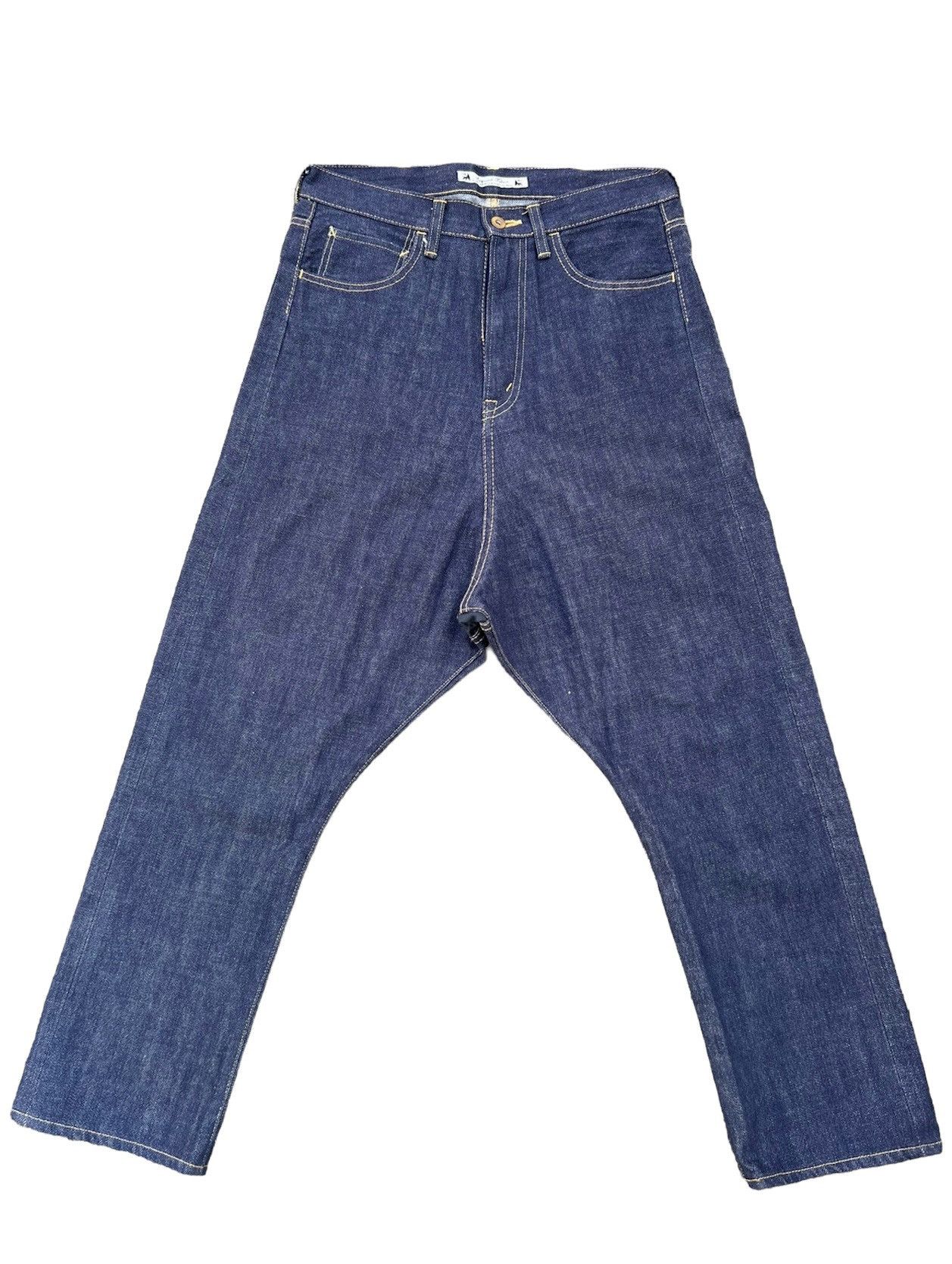 Sasquatchfabrix Sasquatchfabrix Drop Crotch Hybrid Selvedge Denim Jeans Size US 31 - 1 Thumbnail