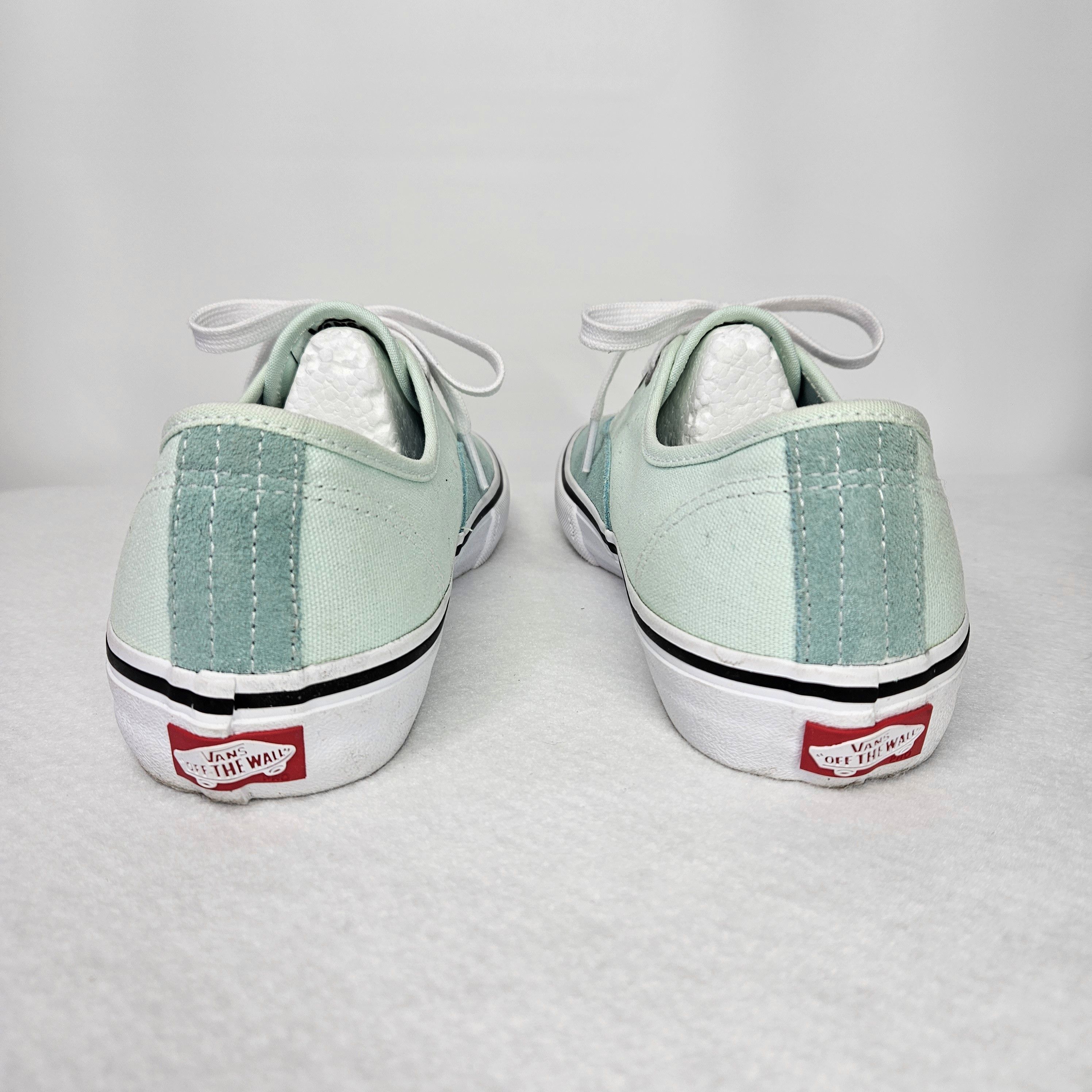 Vans Vans M8/W9.5 Sneakers Skater Lace-up Mint Green Suede Size US 8 / EU 41 - 6 Thumbnail