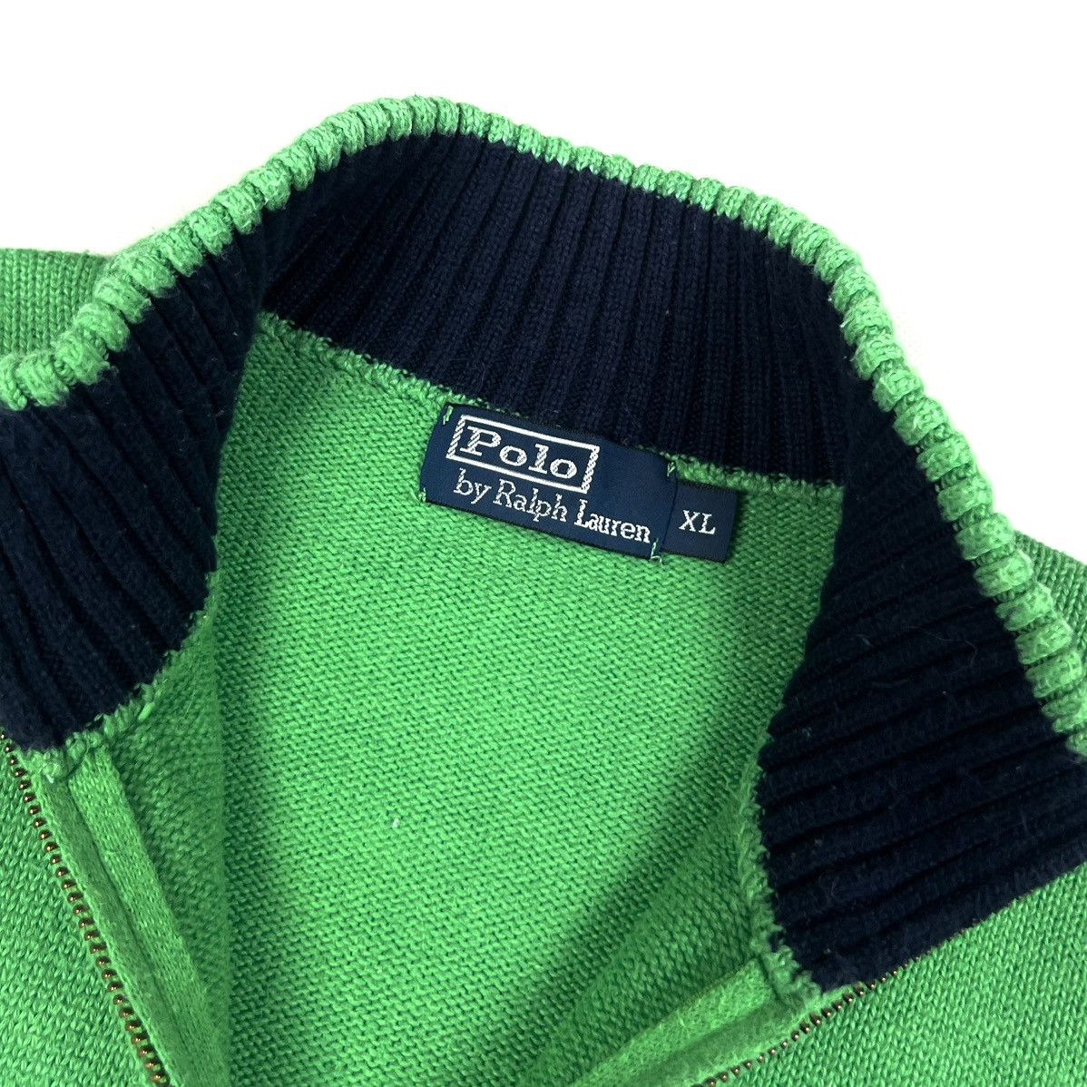 Polo Ralph Lauren × Ralph Lauren × Vintage Vintage Polo Ralph Lauren 1/4 Zip Sweater Men’s Size L/XL Size US XL / EU 56 / 4 - 11 Thumbnail