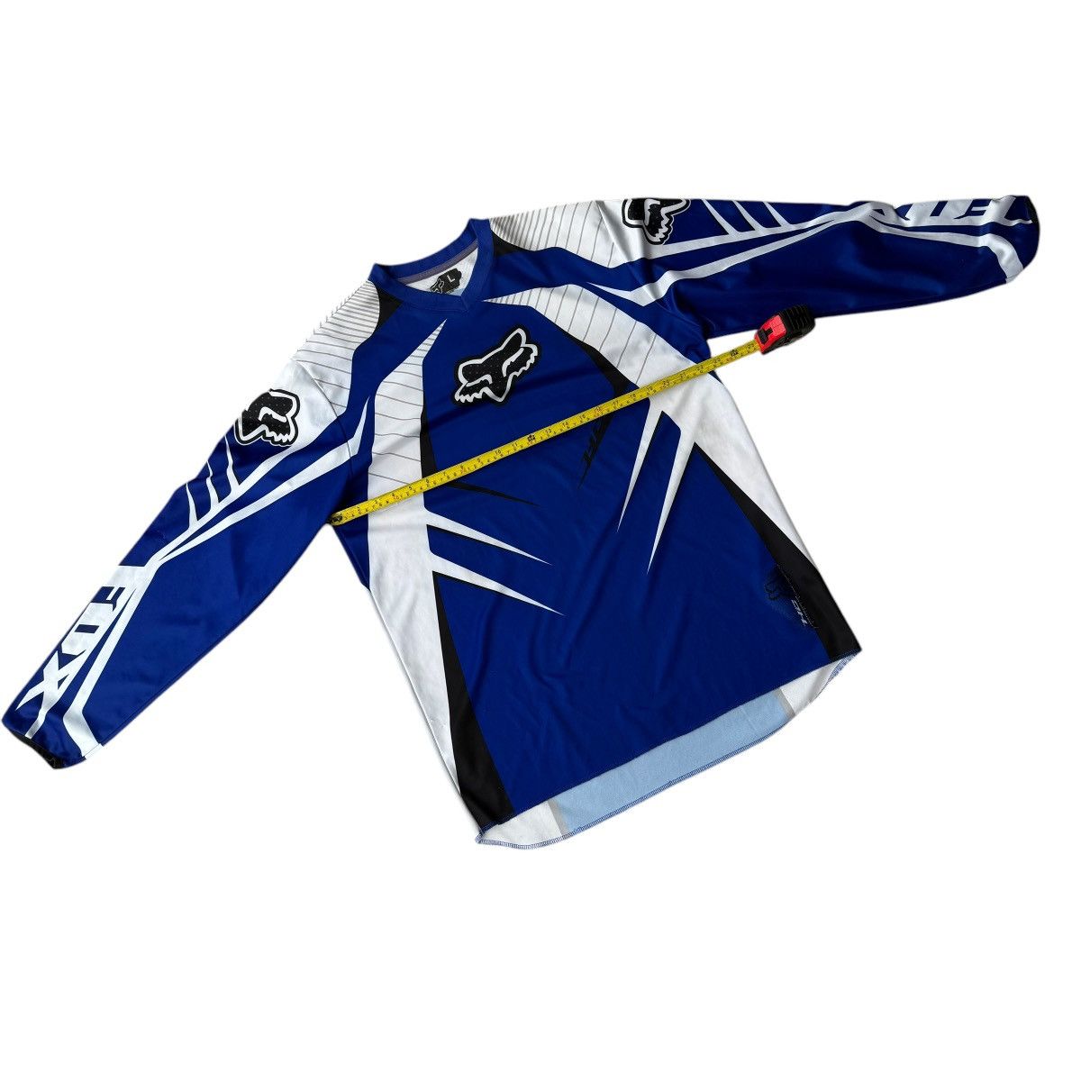 Fox Racing × Playboi Carti × Vintage FOX MOTOCROSS VINTAGE OVERSIZED RACING JERSEY 90s AOP SKATER Size US L / EU 52-54 / 3 - 8 Thumbnail