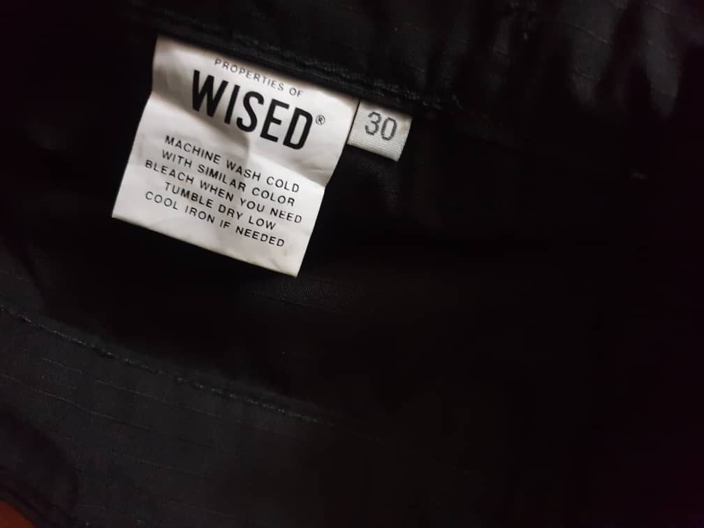 Japanese Brand Wised multipocket black colour trousers cargo pant Size US 30 / EU 46 - 3 Thumbnail