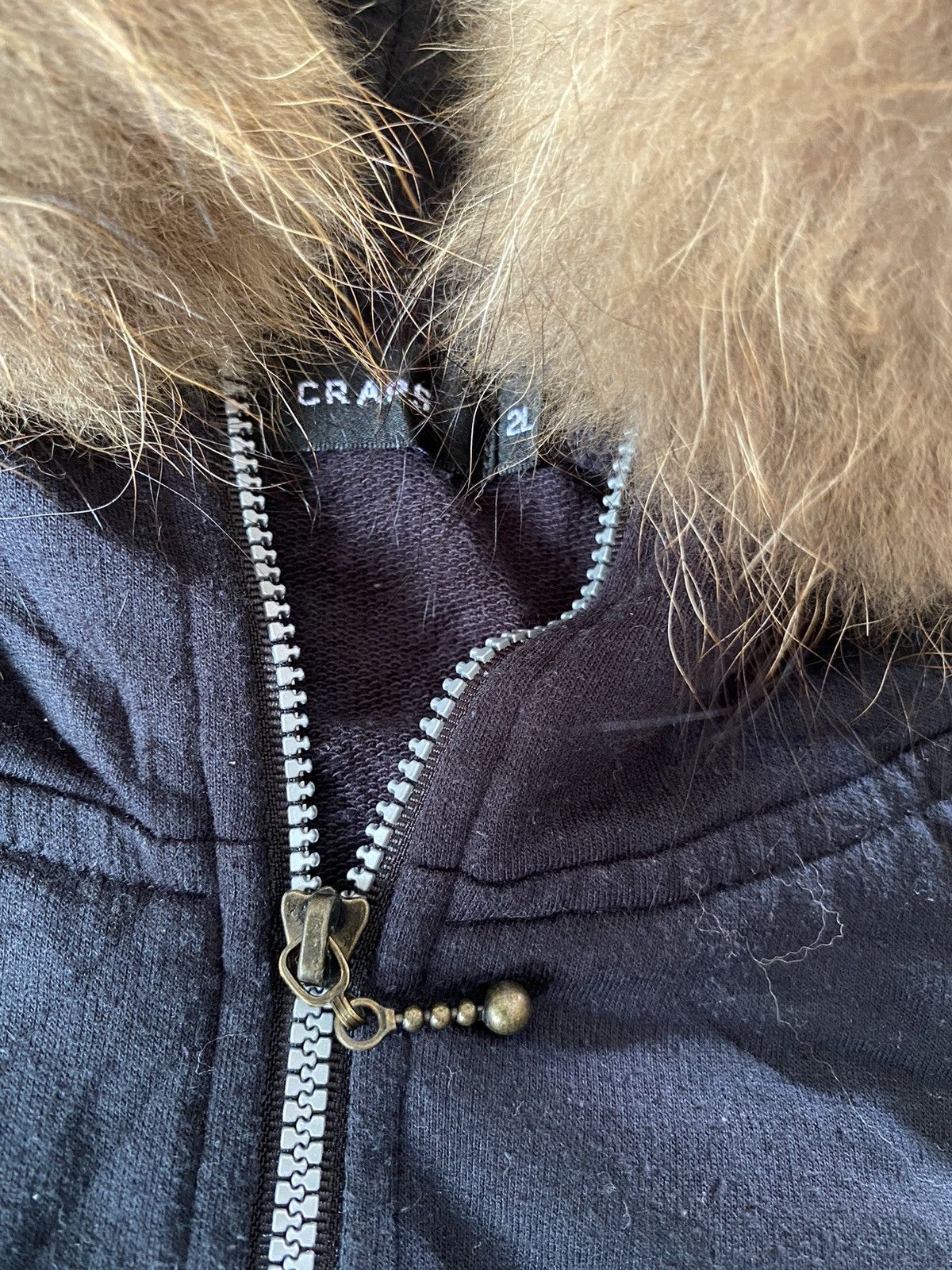 PPFM Craps poem Fur Hoodie ppfm style Size US L / EU 52-54 / 3 - 6 Thumbnail