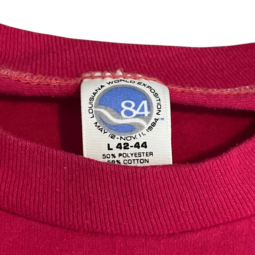 Vintage VINTAGE 1984 New Orleans World Fair T Shirt Size US L / EU 52-54 / 3 - 3 Thumbnail