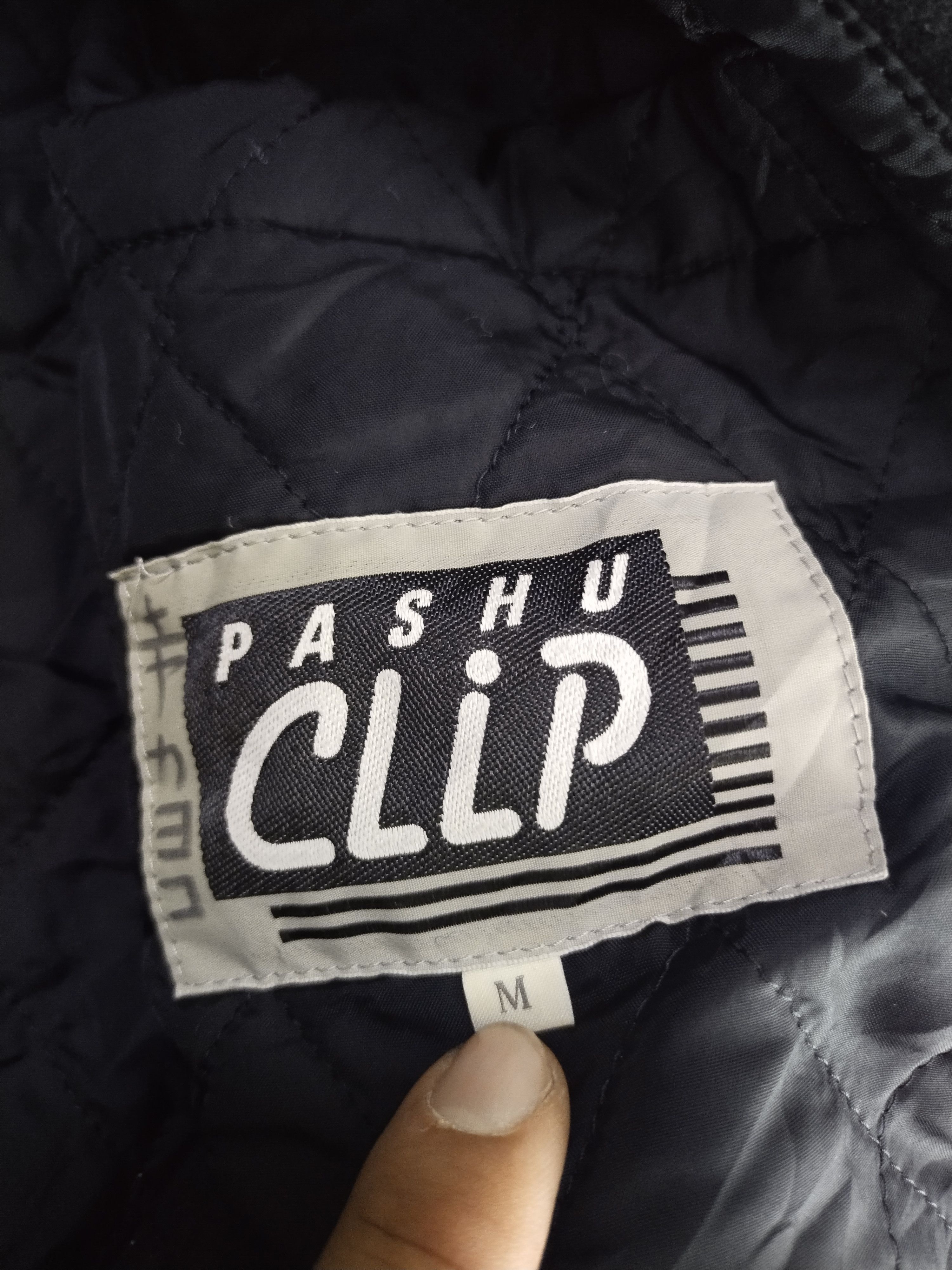 Vintage Vintage Pashu Clip Varsity Leather/Wool Jacket Size US M / EU 48-50 / 2 - 12 Thumbnail
