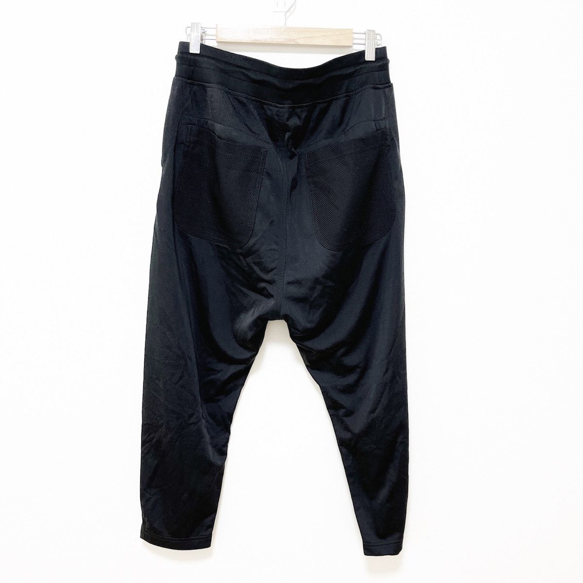 Comme des Garcons Sweat Pants Switch Waist Pocket Nylon Black Size US 28 / EU 44 - 2 Thumbnail