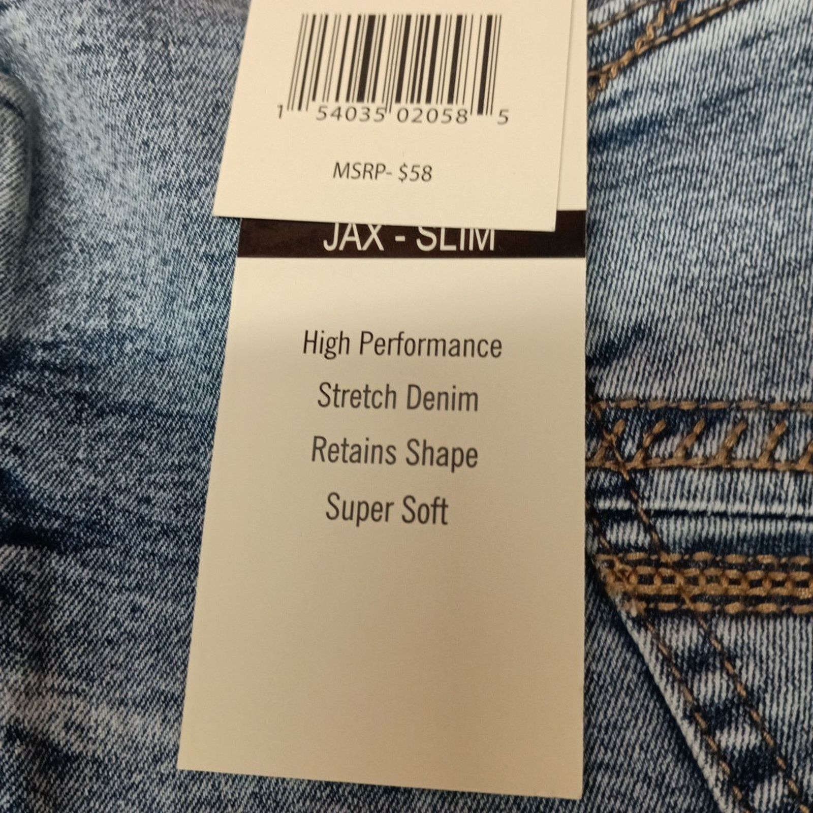 Other Artful Rebel Jean Shorts Men's 36 Denim Blue Slim Fit NWT Size US 36 / EU 52 - 8 Thumbnail