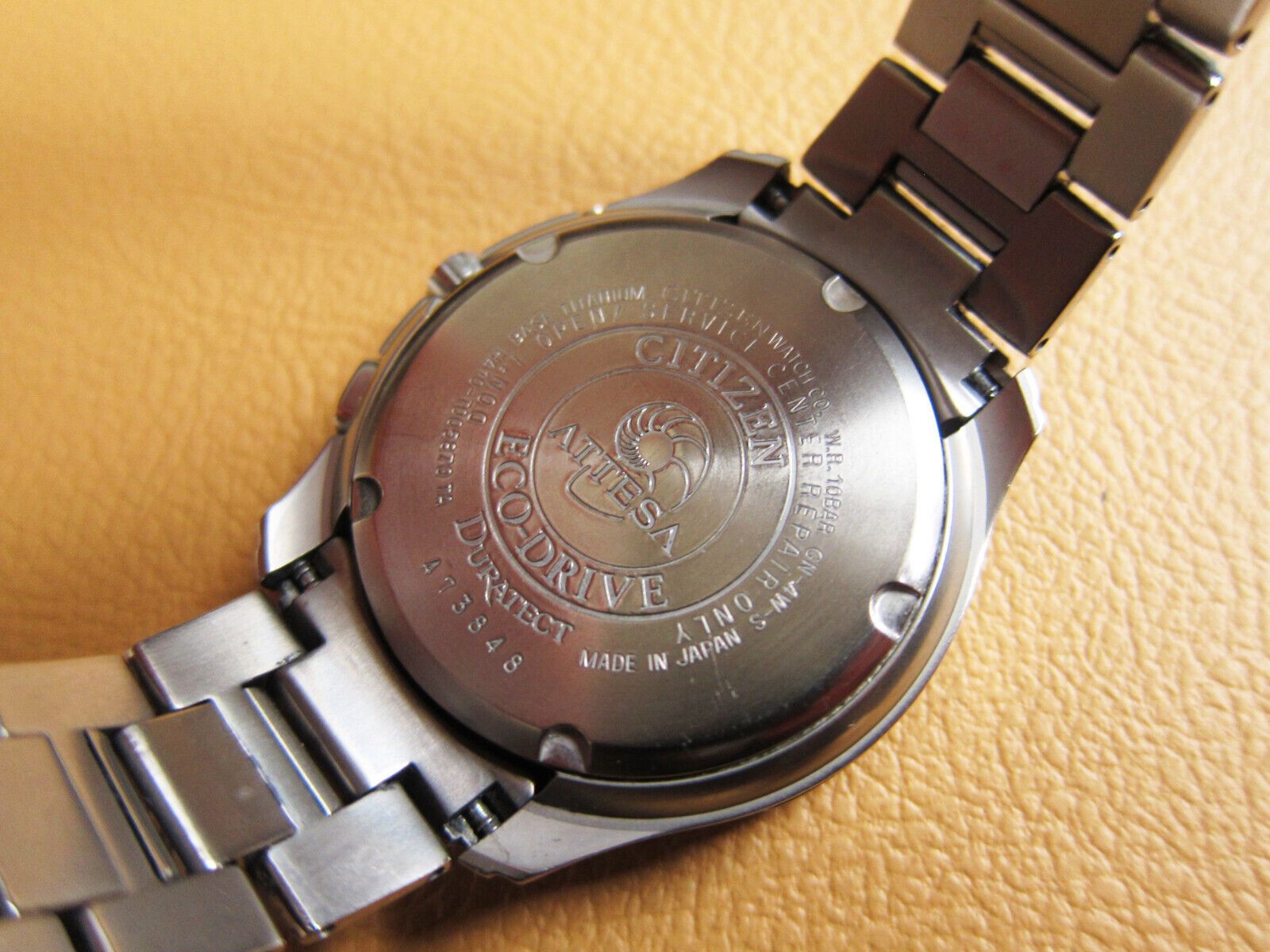 Citizen CITIZEN EcoDrive ATTESA H410-T005870 RadioWave SolarTitanium Size ONE SIZE - 6 Thumbnail