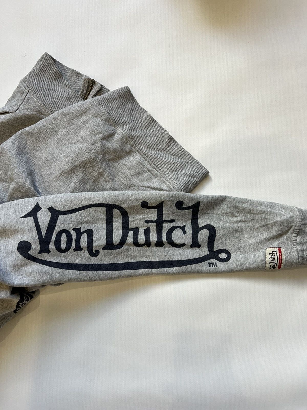 Von Dutch Vintage Von Dutch Zip Up Hoodie Gray Size US S / EU 44-46 / 1 - 9 Thumbnail