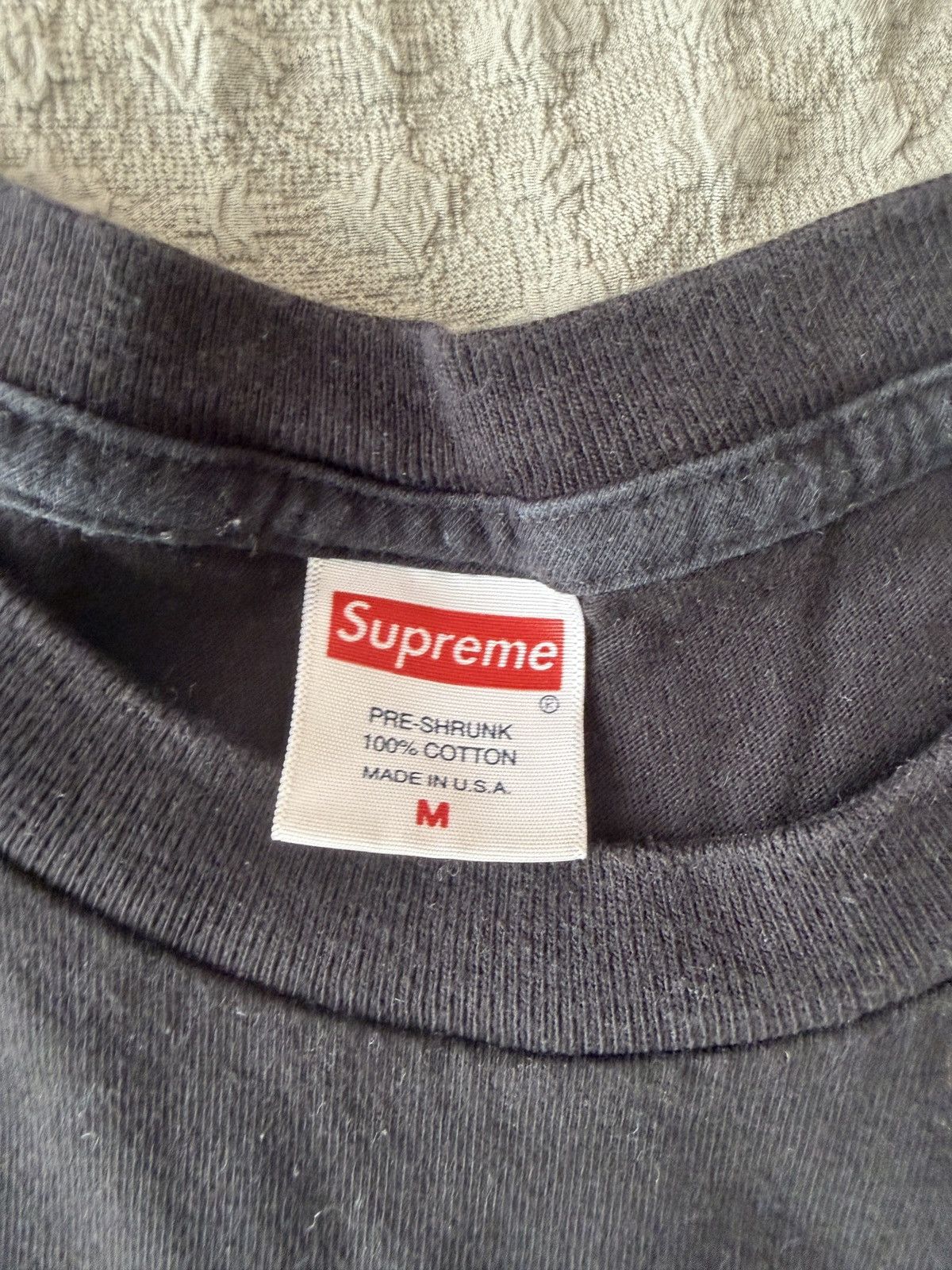 Supreme Black Supreme telephone tee Size US M / EU 48-50 / 2 - 3 Thumbnail