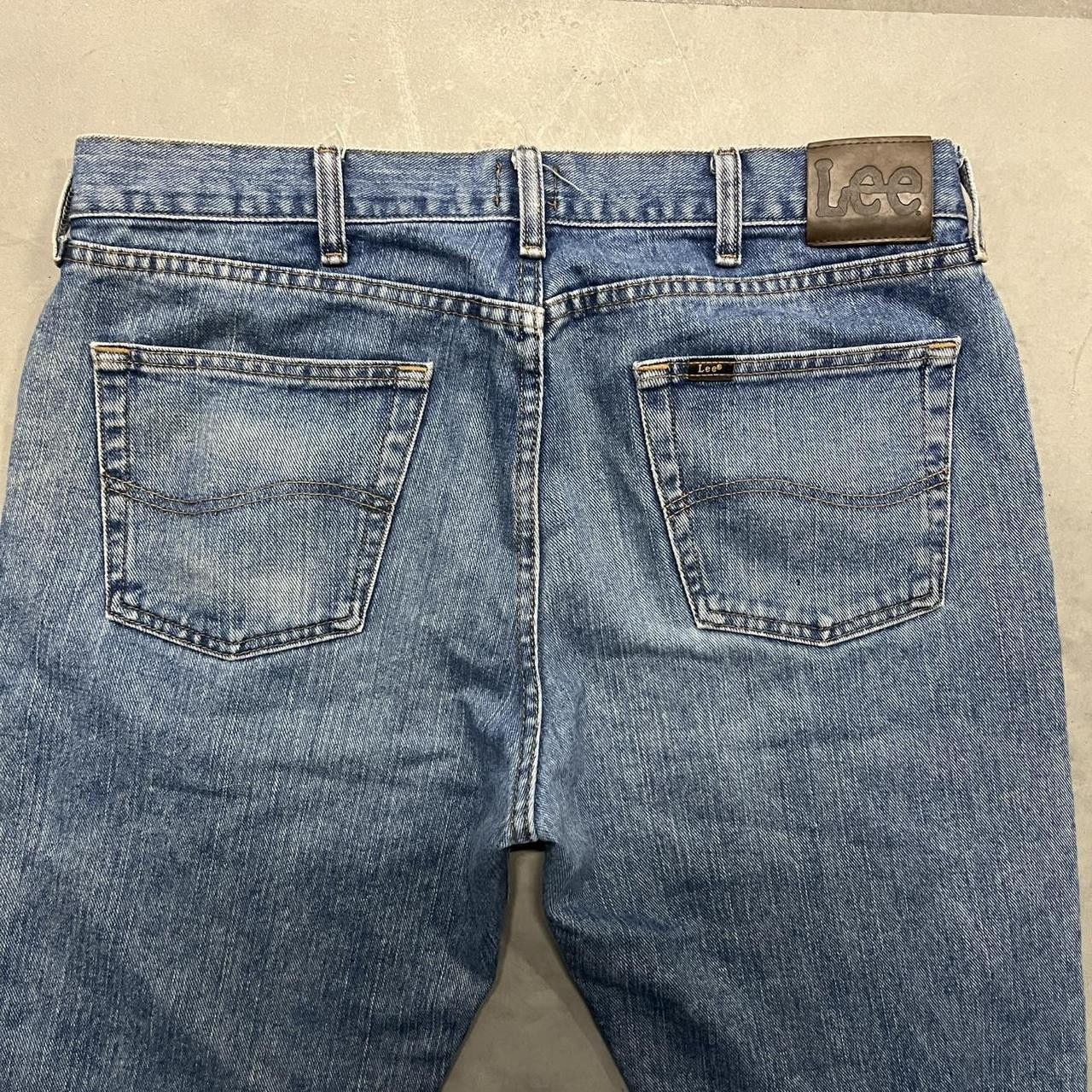 Japanese Brand × Vintage Vintage Y2K/2000s Grunge essential Medium Wash Denim Jeans! Size US 36 / EU 52 - 6 Thumbnail