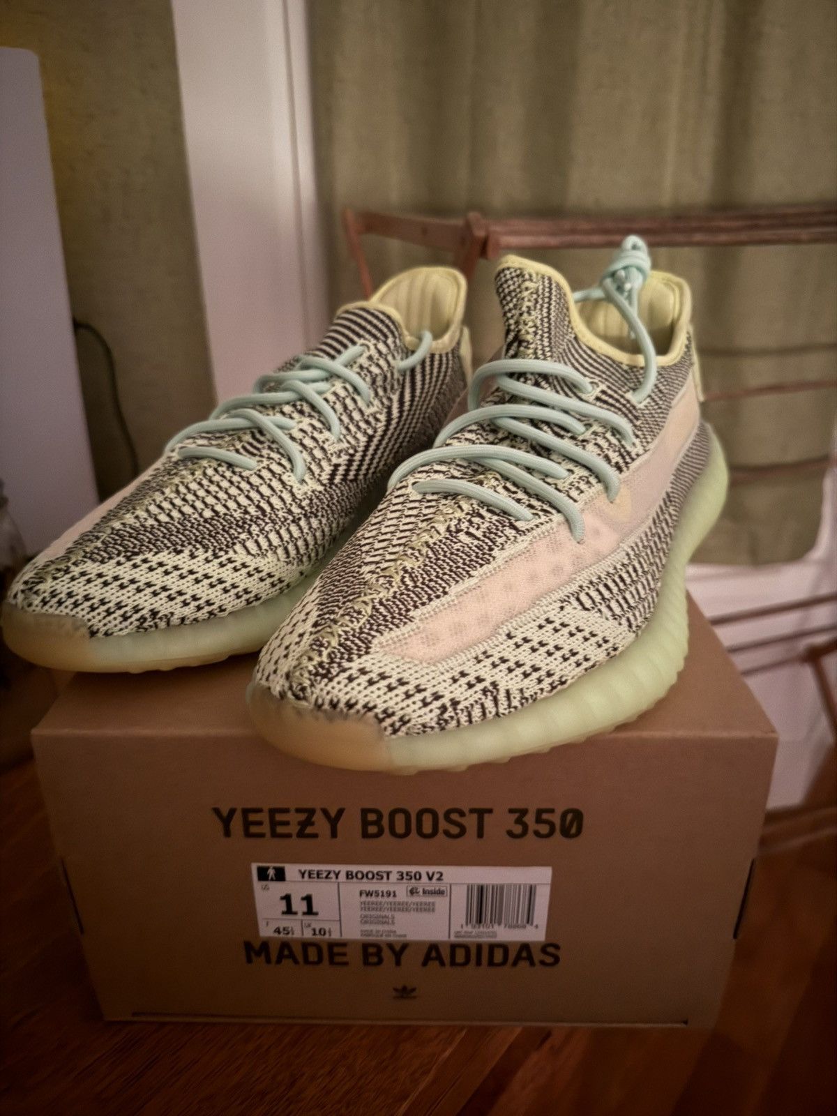 Adidas Size 11 - Adidas Yeezy Boost 350 Zebra | Grailed