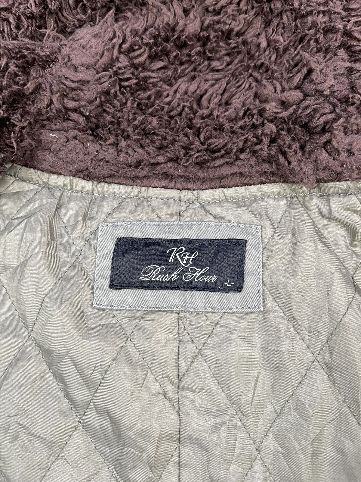 Hypebeast Rush Hour Faux Fur Snorkel Down Parka Jackets Size L / US 10 / IT 46 - 14 Thumbnail