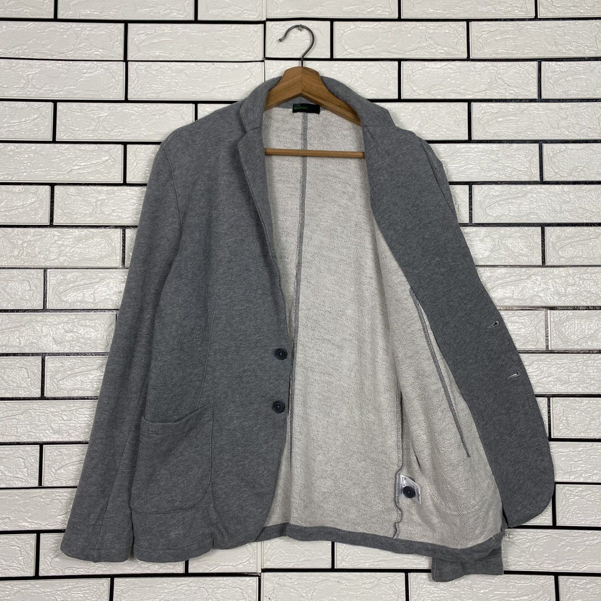 Japanese Brand 📌Stile Benetton Cardigan Button Jacket Issey Miyake Size US M / EU 48-50 / 2 - 12 Thumbnail