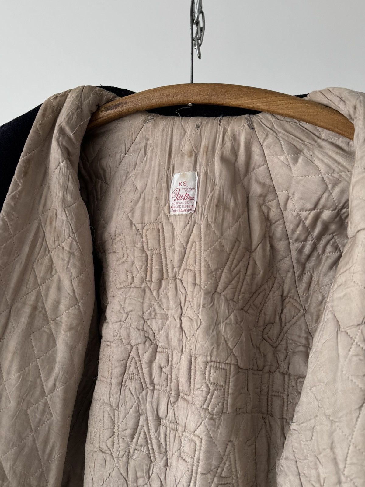 NFL × Vintage 1960s Vintage ‘Canarsie NY’ Cheerleaders Varsity Wool Jacket Size US XS / EU 42 / 0 - 9 Thumbnail