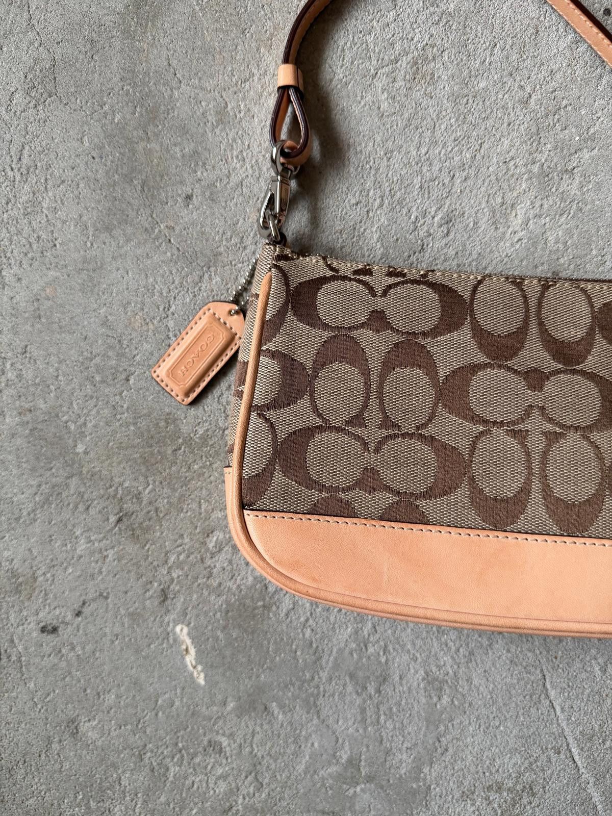 Coach Coach Y2K Demi Shoulder Bag Tan Size ONE SIZE - 8 Thumbnail
