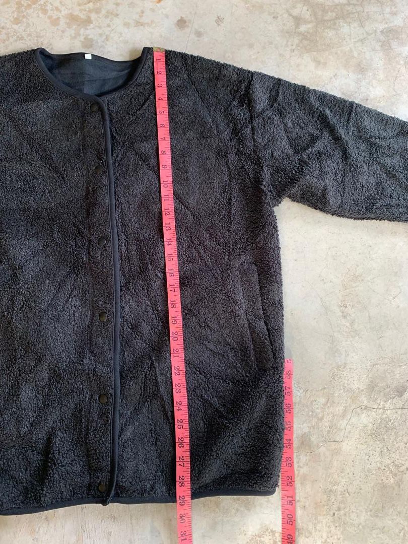 Vintage Cardigan Sherpa fleece Button Size L / US 10 / IT 46 - 10 Thumbnail