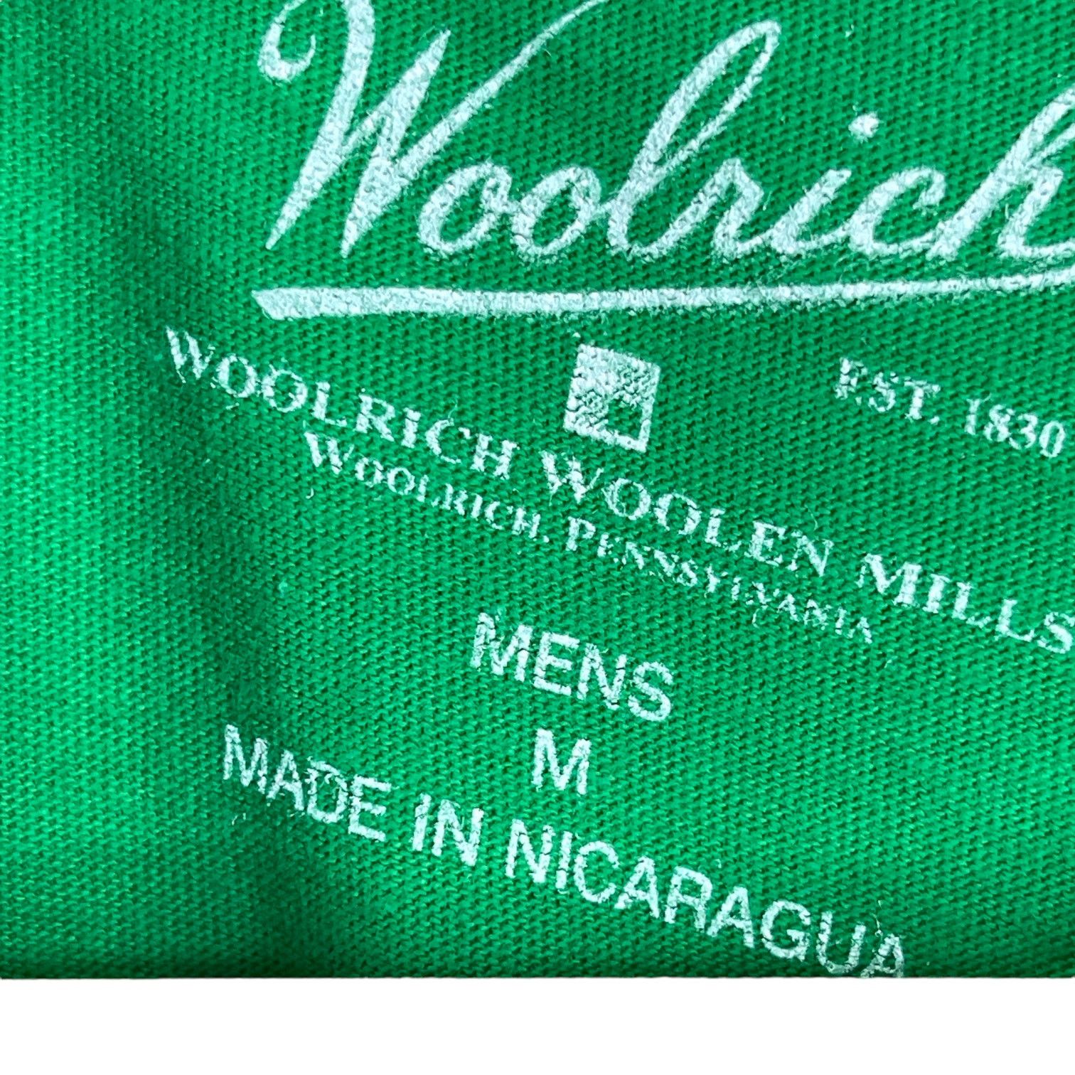 Woolrich Woolen Mills Woolrich Graphic Tee Shirt Anchors Flags Green Medium NWT Size US M / EU 48-50 / 2 - 4 Thumbnail