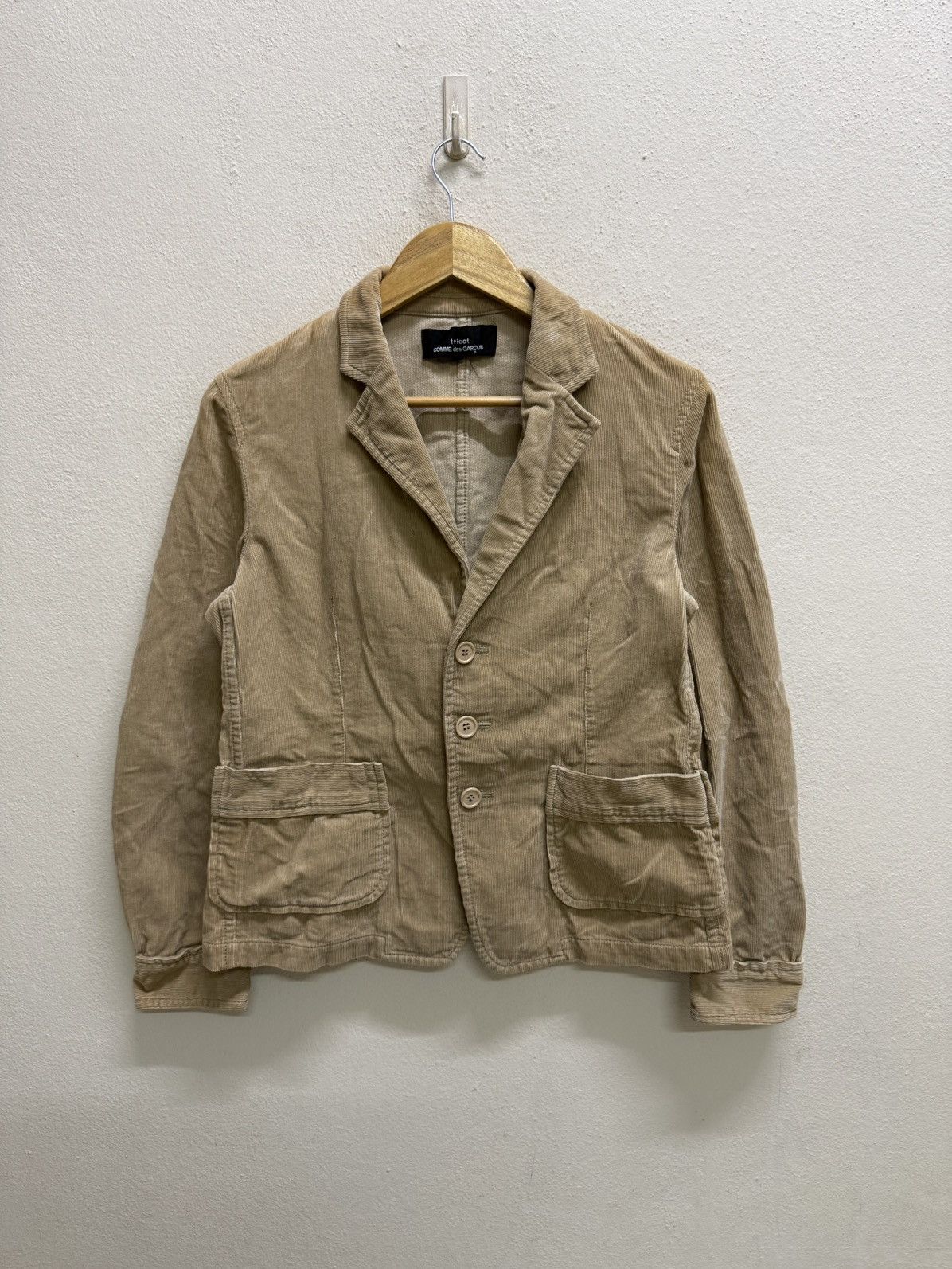 Tricot Comme des Garcons AD2005 tricot COMMES DES GARCONS CODUROY COAT JACKET Size S / US 4 / IT 40 - 20 Thumbnail