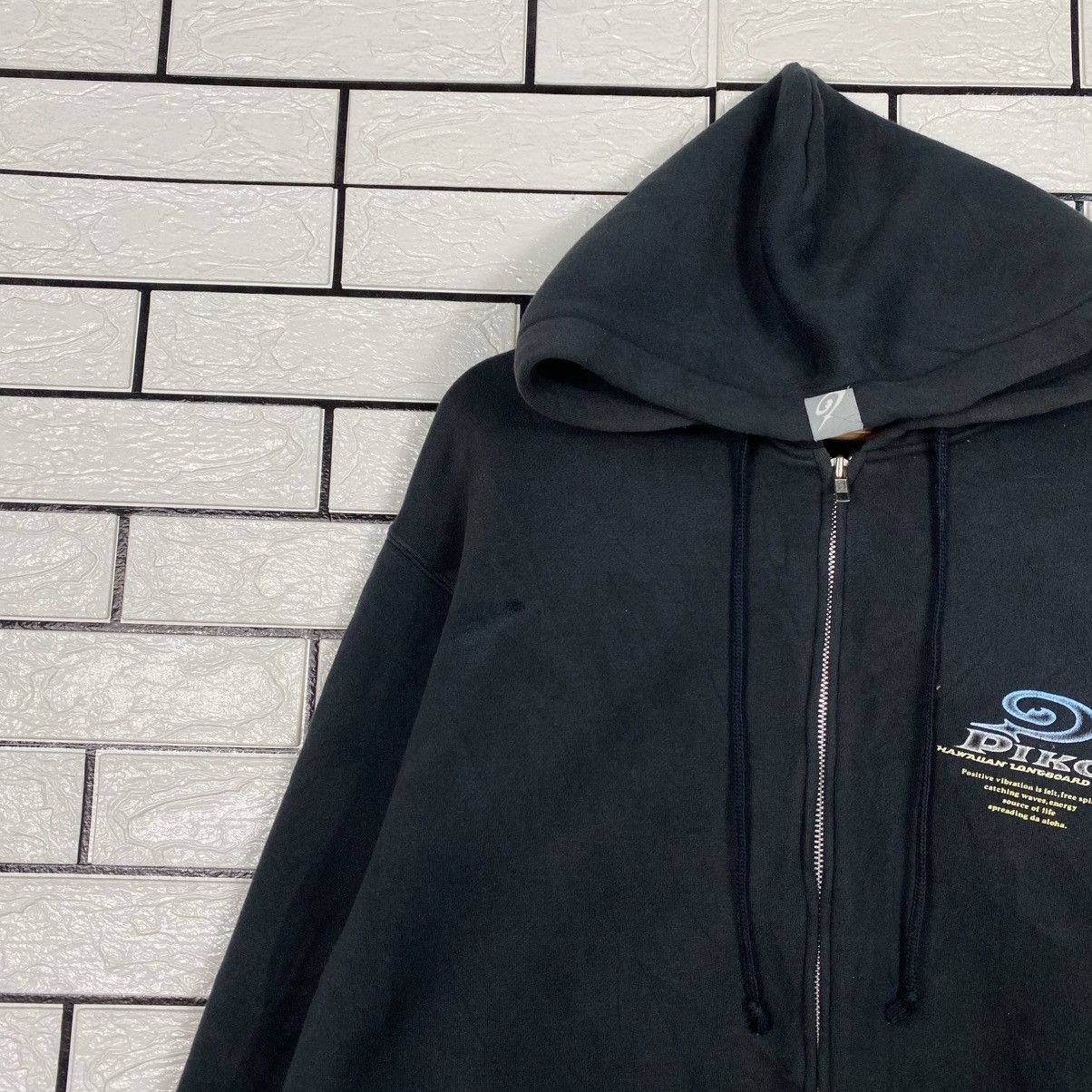 Japanese Brand 📌Vintage Bomber Jacket Zipper Hoodie Piko Hawaii Big Logo Size US XL / EU 56 / 4 - 8 Thumbnail