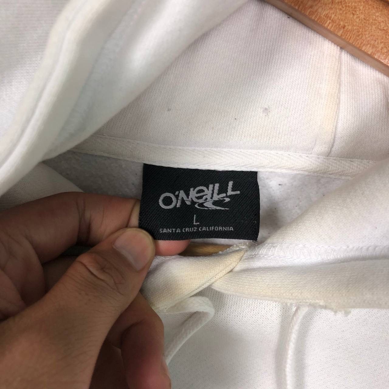 O'Neill Vintage Y2K O'Neill Surf Graphic Hoodie White Large Size US L / EU 52-54 / 3 - 9 Thumbnail