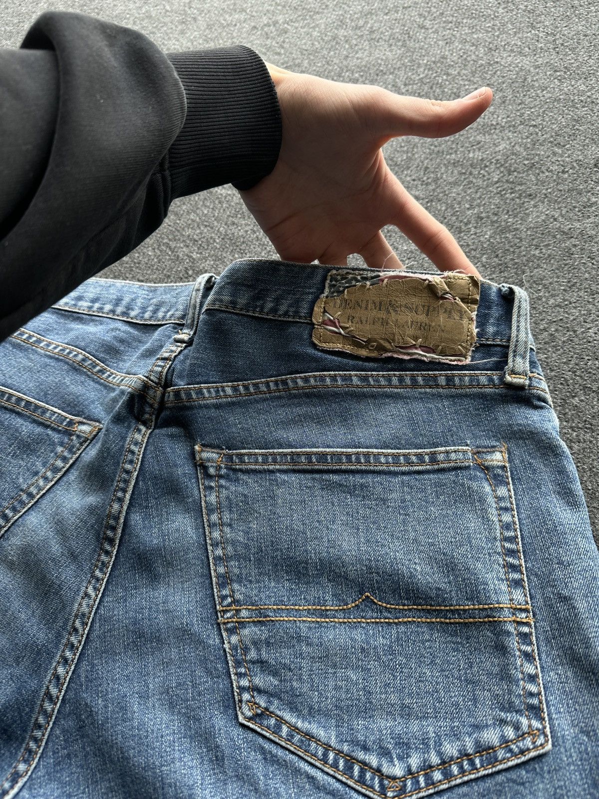 Denim & Supply Ralph Lauren 🚨 RARE DENIM SUPPLY RALPH LAUREN MEN DENIM JEANS FLAG LOGO Size US 34 / EU 50 - 8 Thumbnail